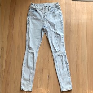 Rockstar Super Skinny High Rise Jeans